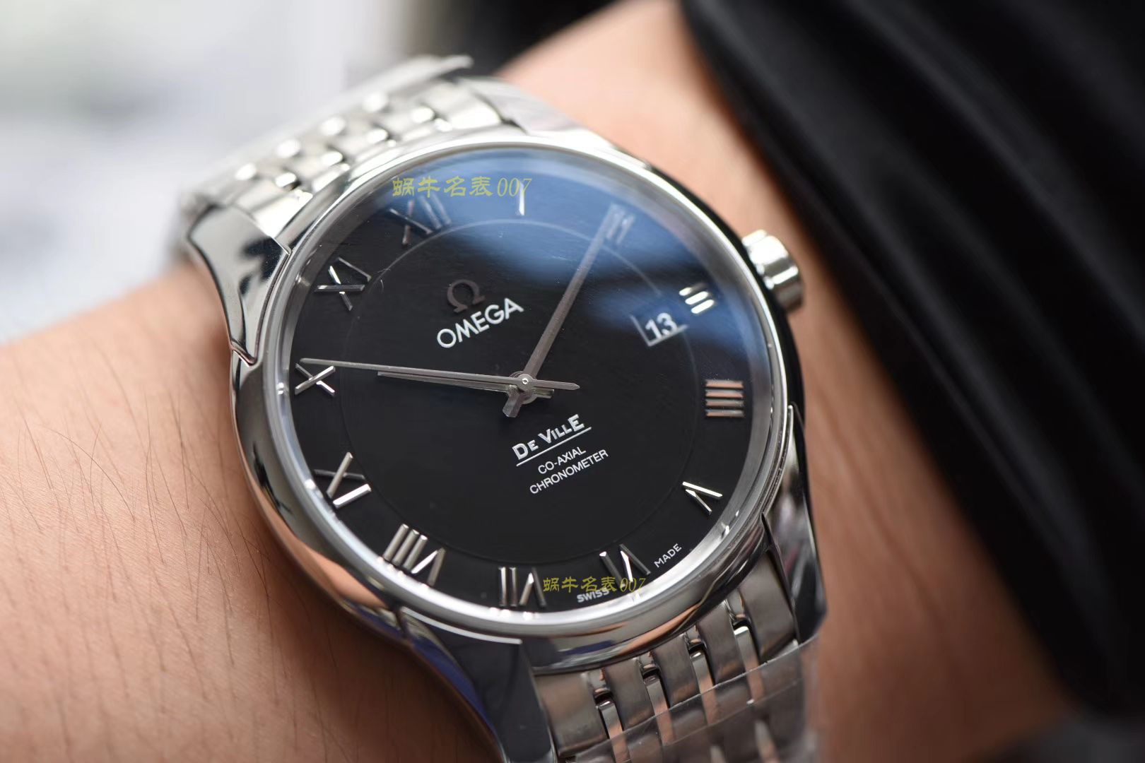 OMEGA碟飞系列431.10.41.21.01.001 wrist watches  Perfect  Replica Copy  Watches 【VS 新品 ：蝶飞经典黑 搭载同轴8500 Movement 上市 / M357