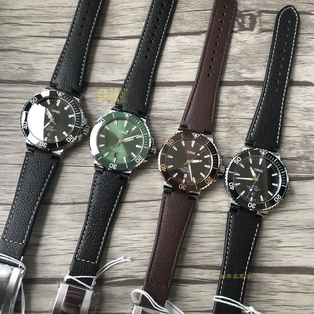 【渠道原单，多色可选】豪利时潜水系列01 733 7730 4159-07 4 24 64EB wrist watches  / OB006