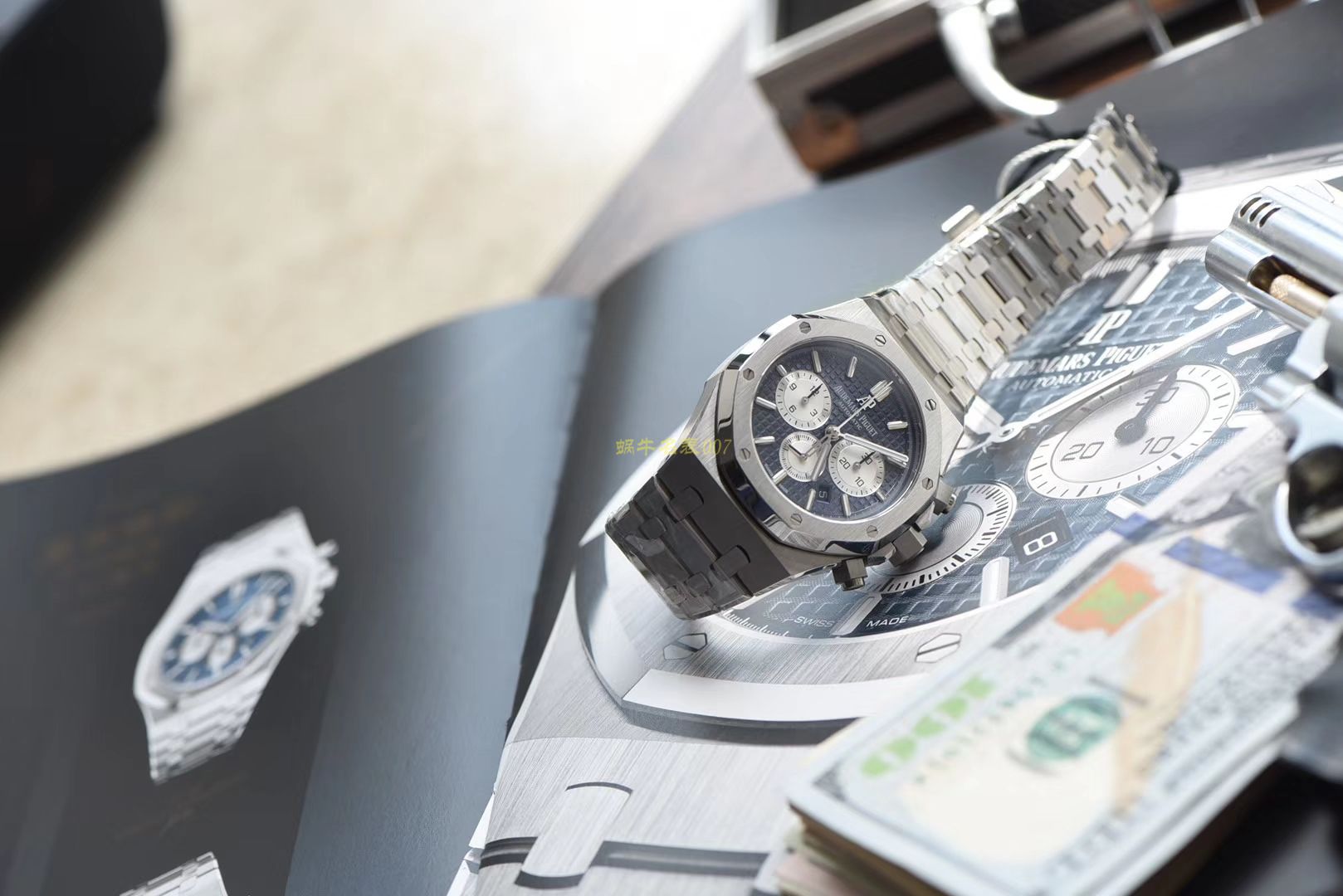  Video analysis Audemars Piguet 皇家橡树系列26331ST.OO.1220ST.01 wrist watches  Perfect  Replica Watches 【OM Factory 皇家橡树计时】 / AP158