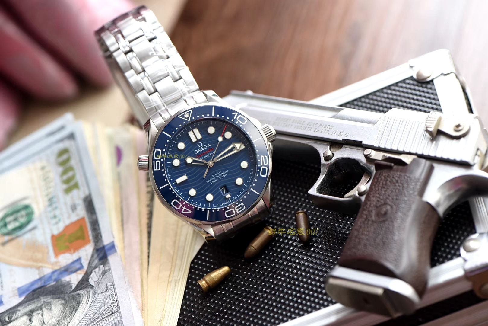 【 Video analysis 】OMEGA Seamaster 系列210.30.42.20.03.001 wrist watches (VS Factory  Perfect  Replica Watches 007代言广告款) / M360