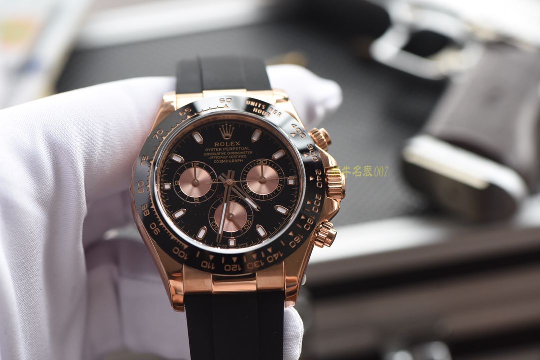 【AR Perfect  High quality  Replica Watches 】 Rolex ROLEX Cosmograph Daytona  Ditongna 系列116515LN-L(FC) 咖啡色 wrist watches  / R200