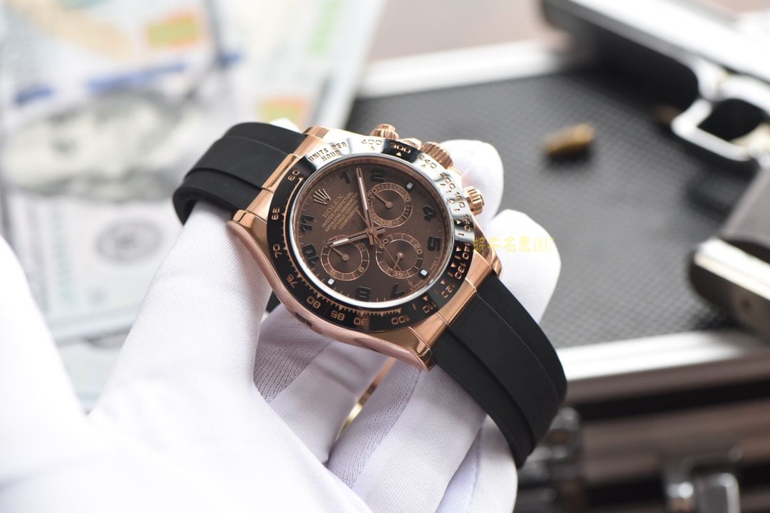 【AR Perfect  High quality  Replica Watches 】 Rolex ROLEX Cosmograph Daytona  Ditongna 系列116515LN-L(FC) 咖啡色 wrist watches  / R200