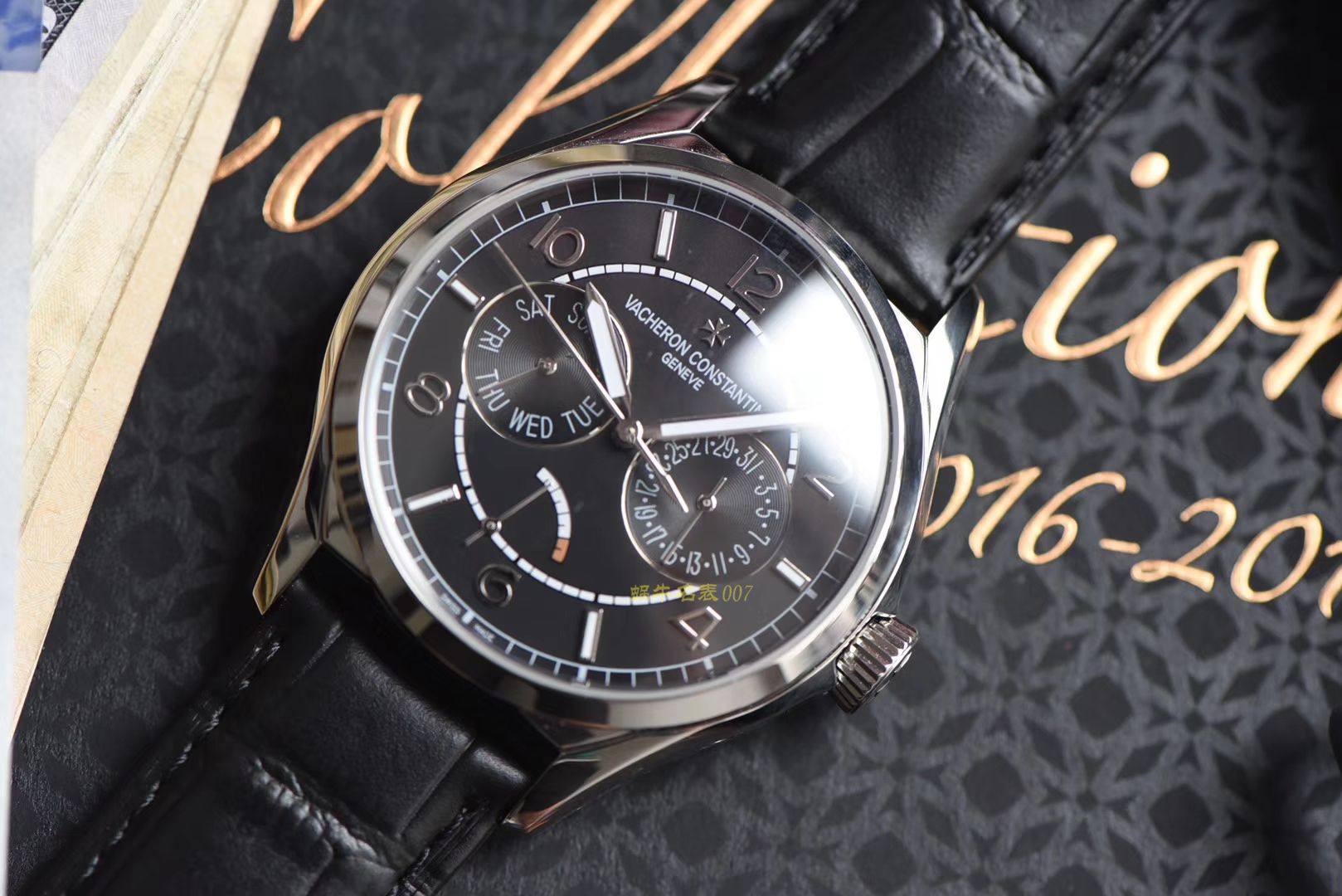 【 Video analysis TWA Perfect  Replica Watches 】Vacheron Constantin  伍陆之型系列4400E/000A-B437 wrist watches  / JS193