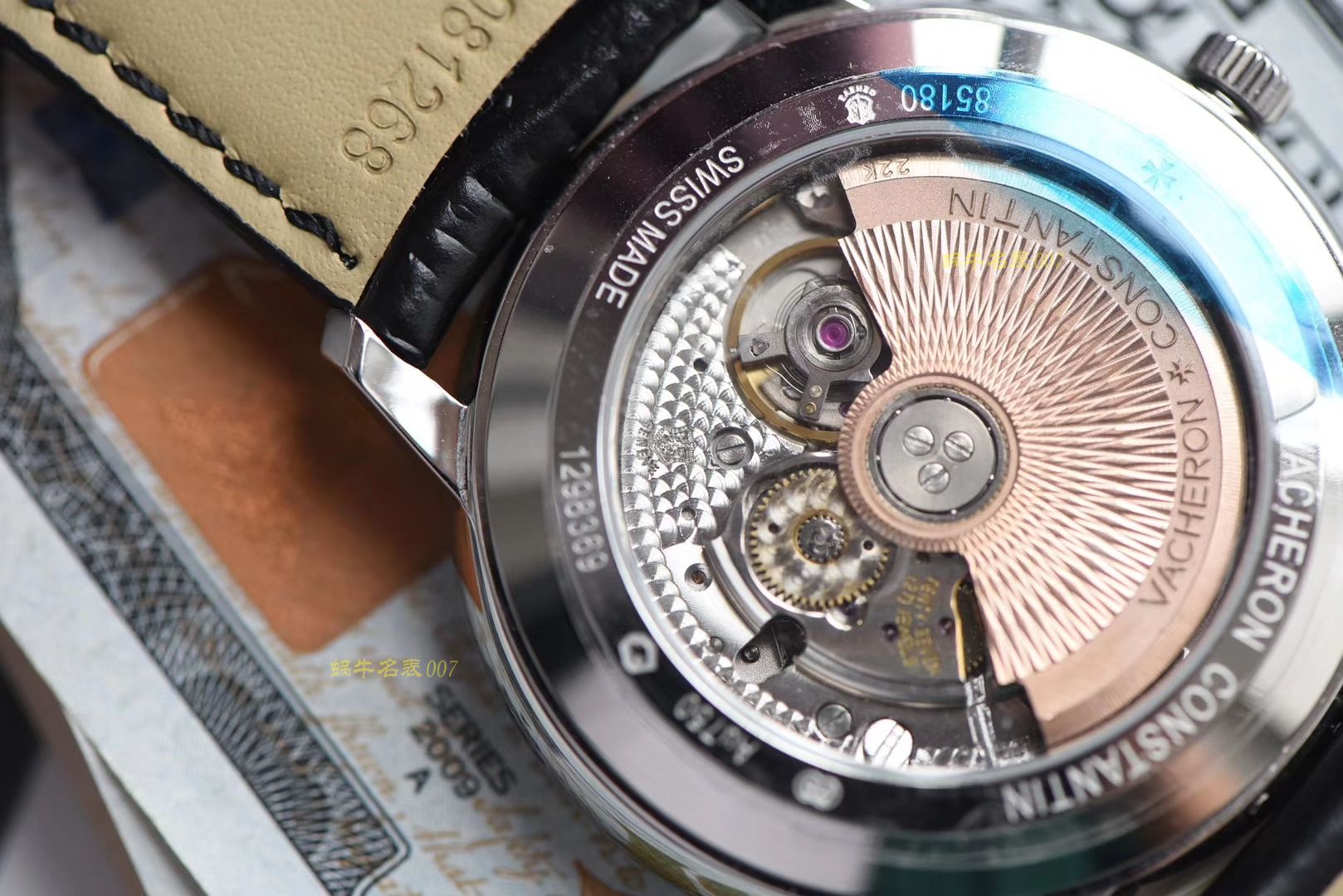 Vacheron Constantin  传承系列85180/000G-9230 wrist watches 【台湾 Factory  Perfect  Replica Watches 】 / JS195