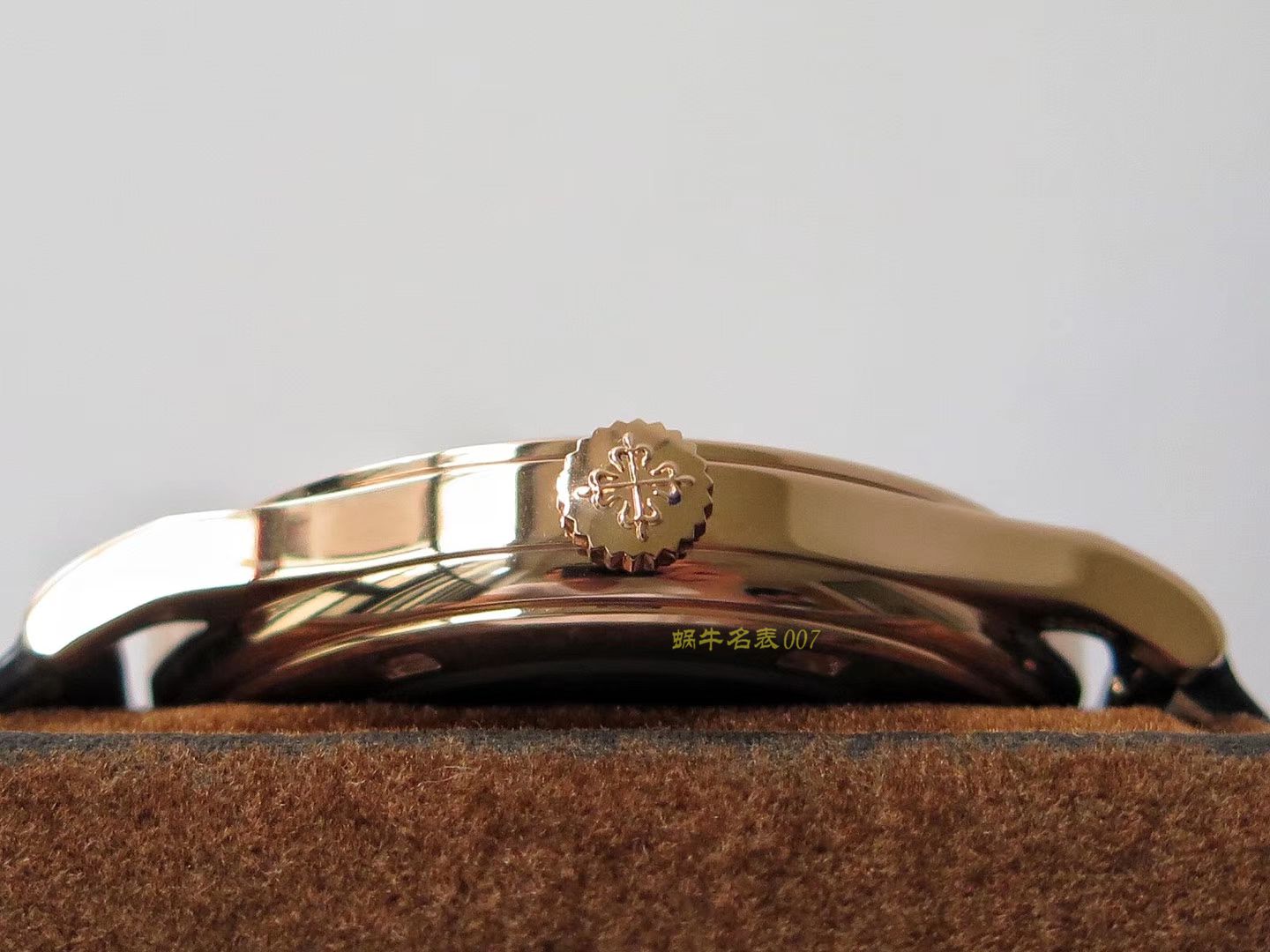 【ZF Perfect  top  Replica 】 PATEK PHILIPPE 古典表系列5296R-001 玫瑰金 wrist watches  / BD237