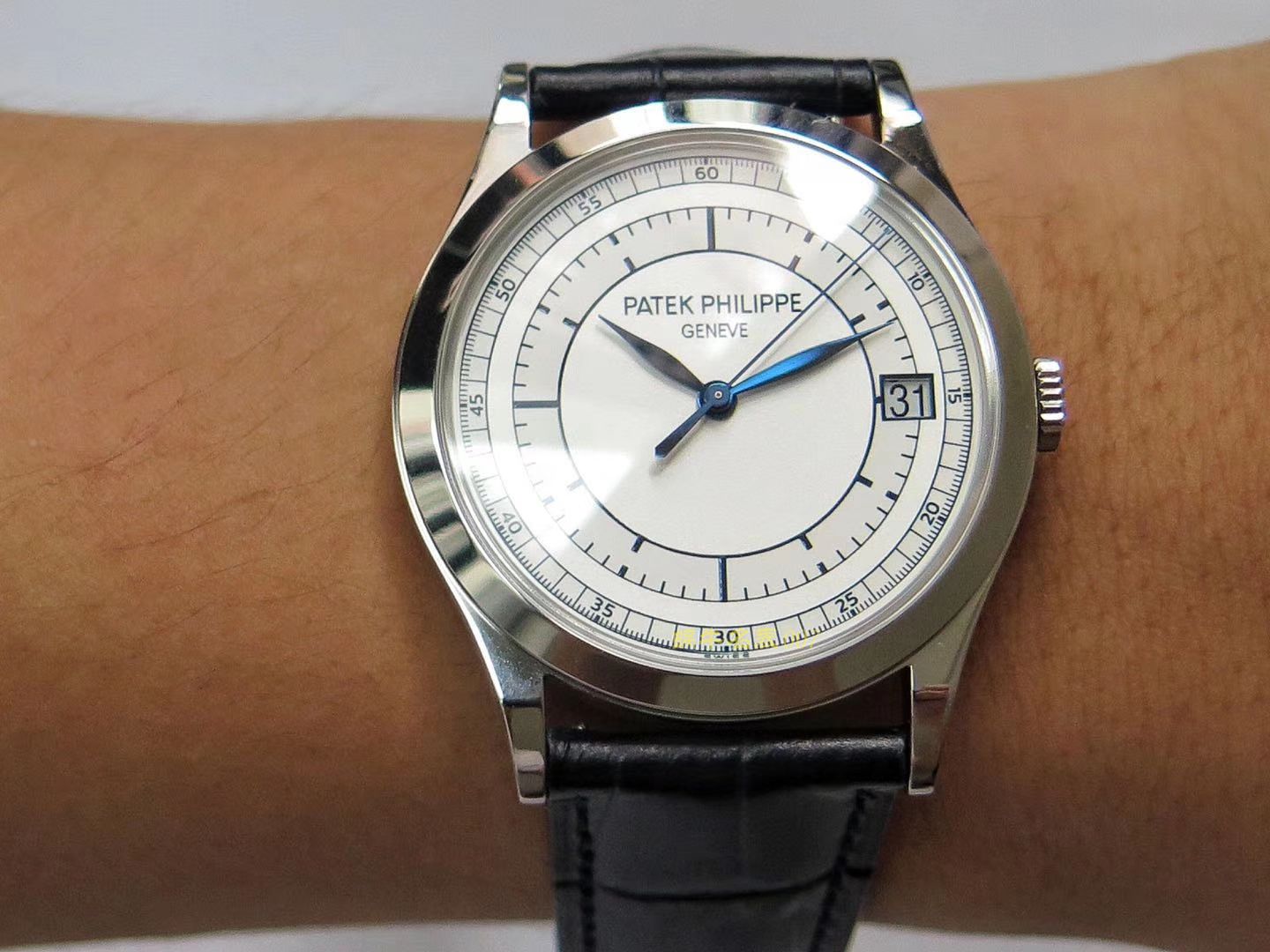 【ZF Perfect  High quality  Replica 】 PATEK PHILIPPE 古典表系列5296G-001 白金 wrist watches  / BD236