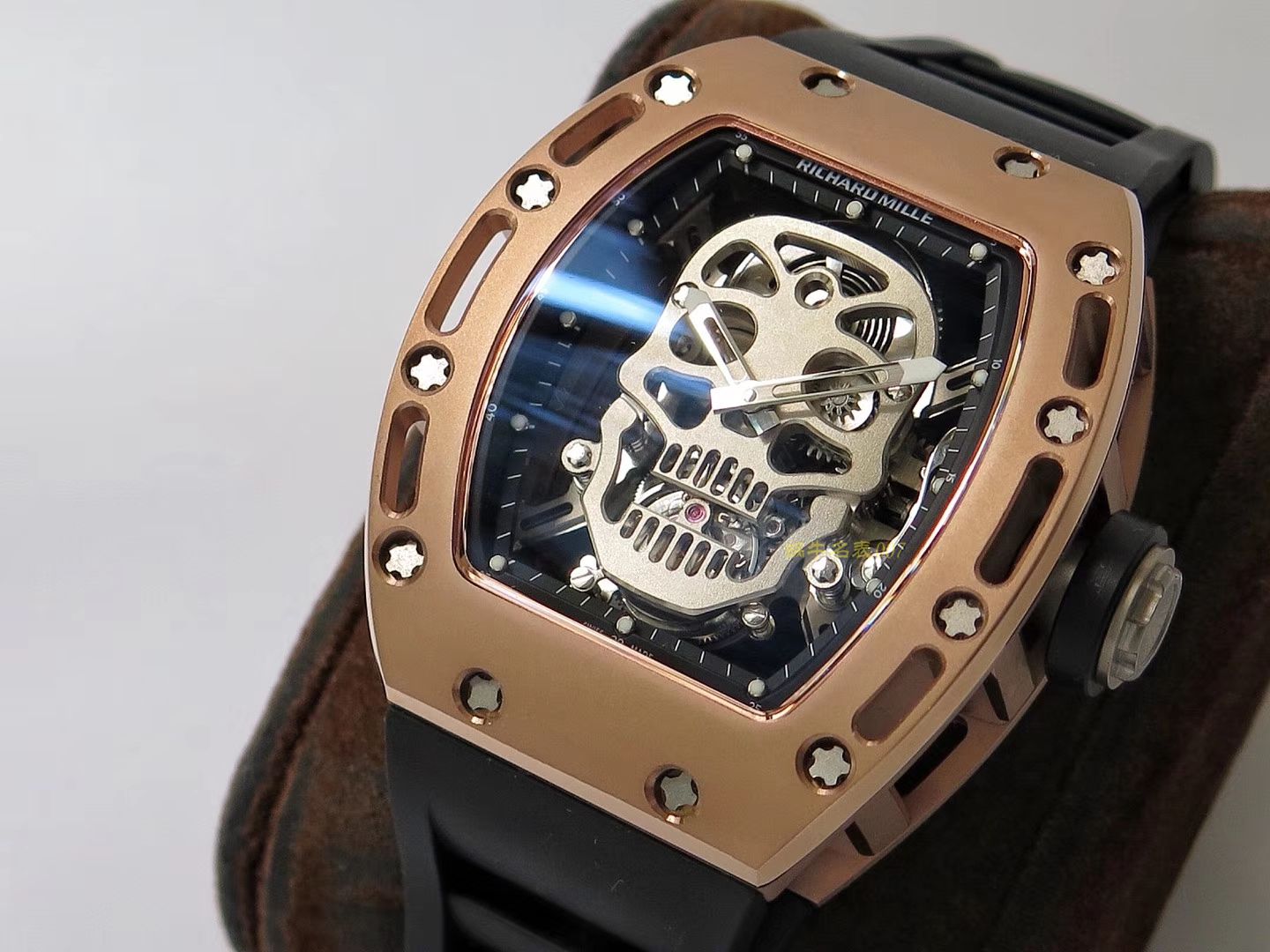 RICHARD MILLE  Richard Miller 男士系列RM 52-01 wrist watches 【 top  Replica Copy  RICHARD MILLE 骷髅头 Tourbillon 】 / RM052FD