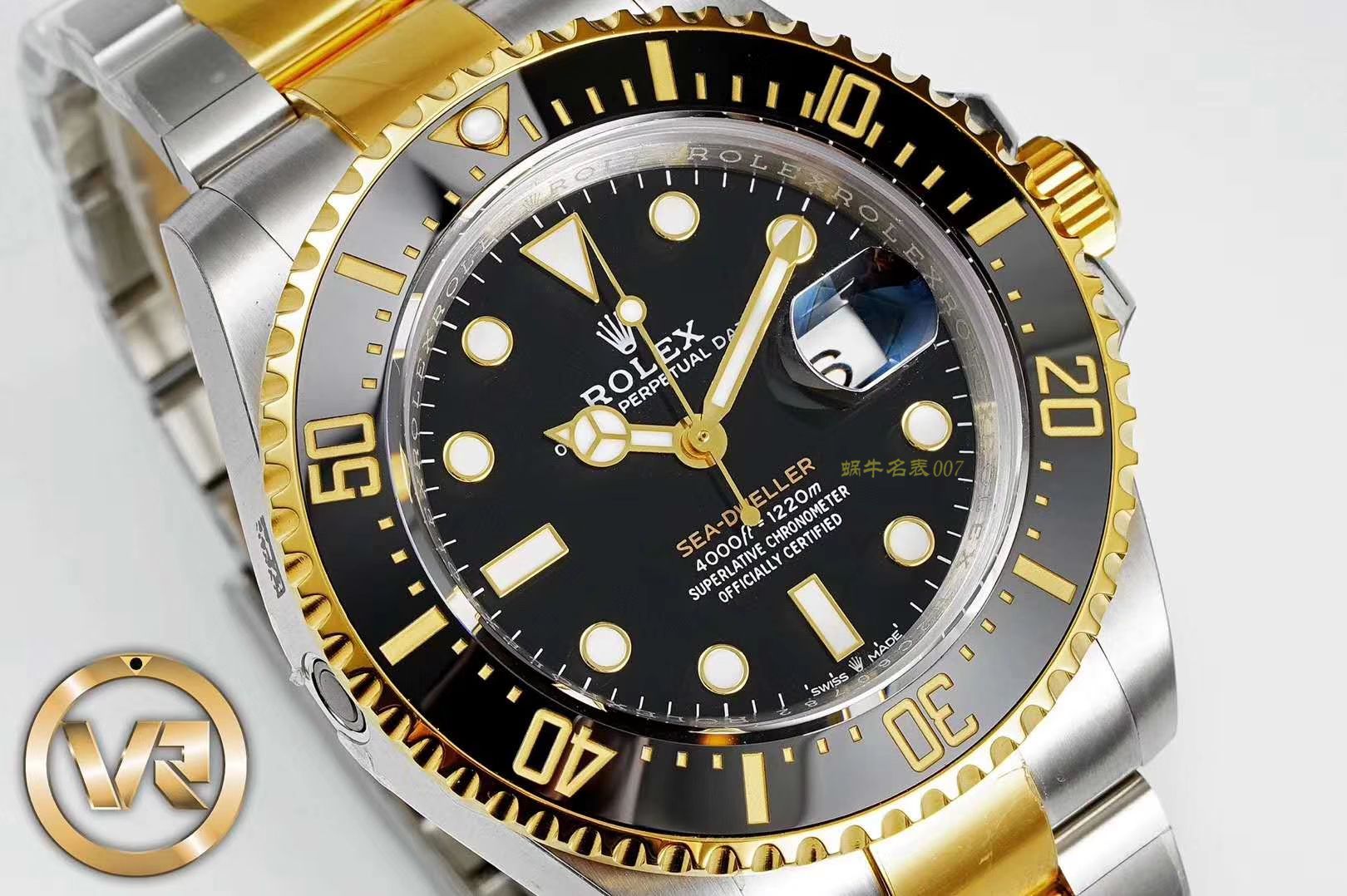  Rolex 海使型系列m126603-0001 wrist watches 【VR Perfect  High quality  Replica 海使单红鬼王43MM K金版本包金】 / R303