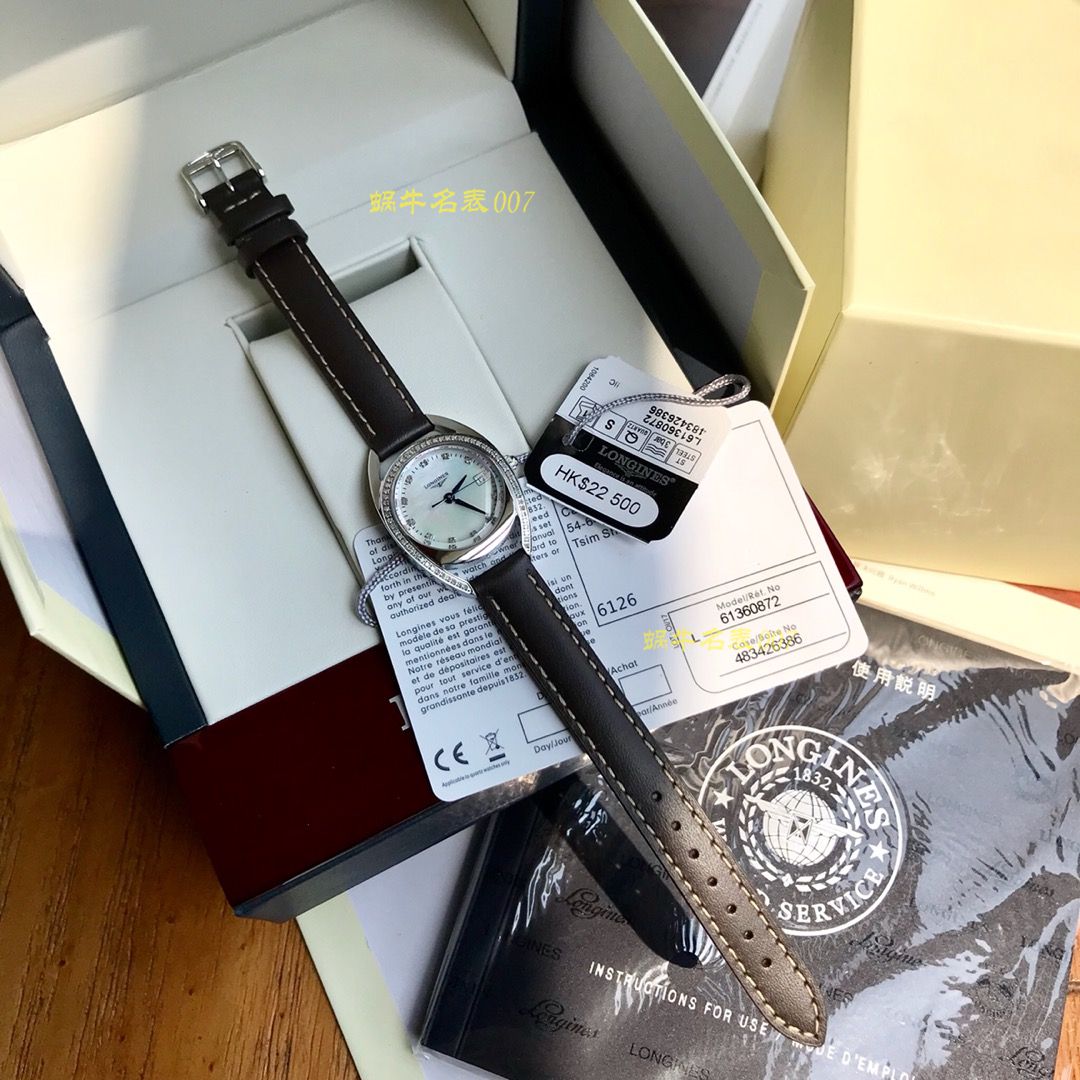 【渠道原单真钻】 Longines 马术系列L6.136.0.87.2 wrist watches 女装 / L108