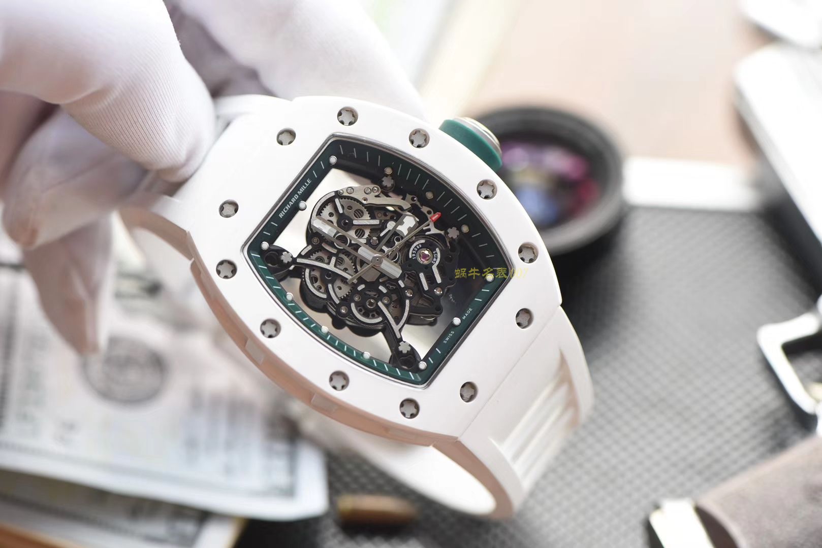 【 Video analysis 】RICHARD MILLE Richard Miller 男士系列RM 055 wrist watches 【KV Perfect  High quality  Replica Watches 】 / RM055HJ