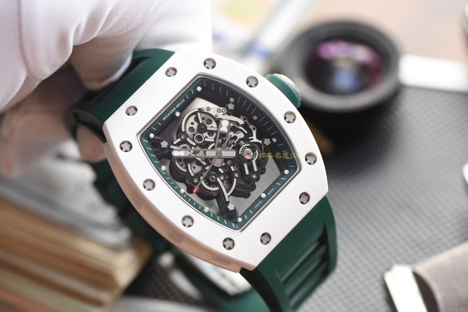 【 Video analysis 】RICHARD MILLE理查德摸了男士系列RM 055 wrist watches 【KV Perfect  High quality  Copy  Watches 】 / RM055MWD