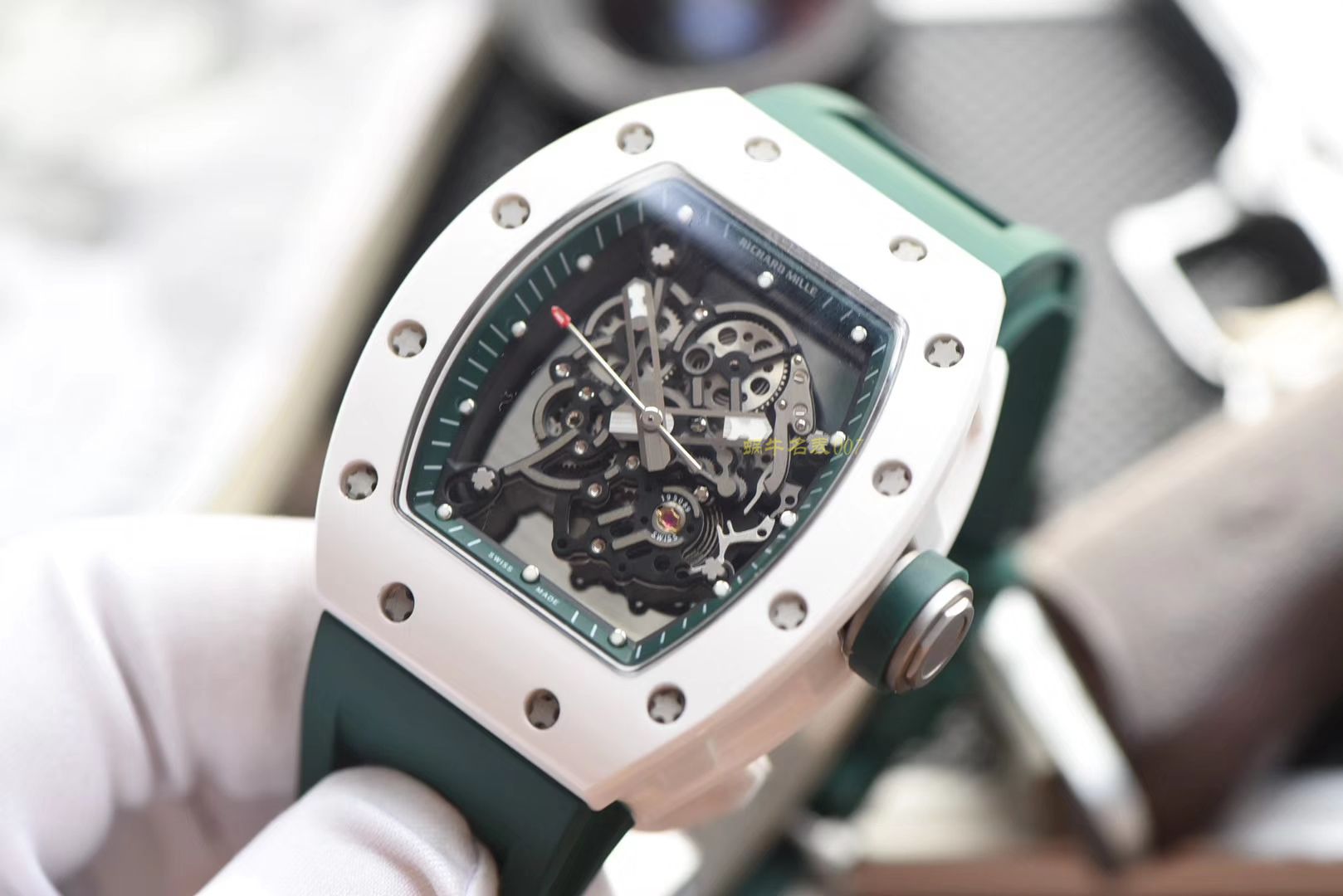 【 Video analysis 】RICHARD MILLE理查德摸了男士系列RM 055 wrist watches 【KV Perfect  High quality  Copy  Watches 】 / RM055MWD