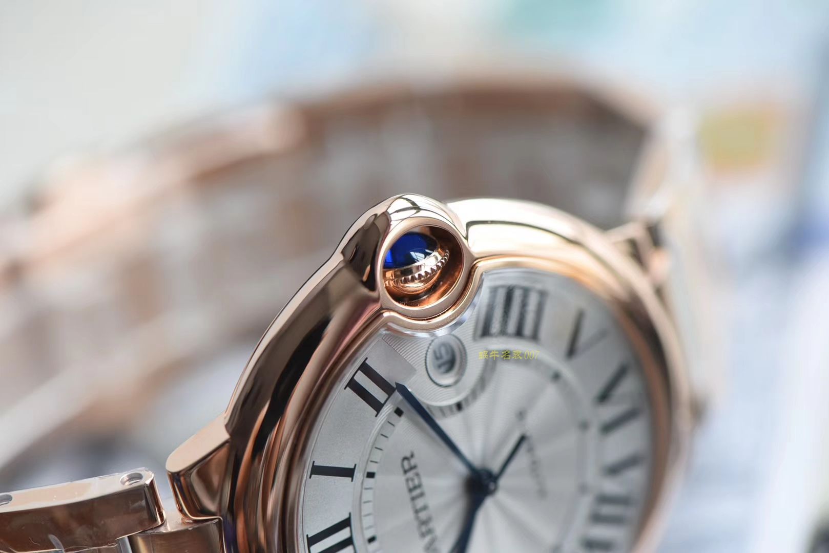  Cartier  Cartier  蓝气球系列W69006Z2 wrist watches 【 Perfect  High quality  Replica Watches 】V6 Factory  top 蓝气球全玫瑰金款 / K210