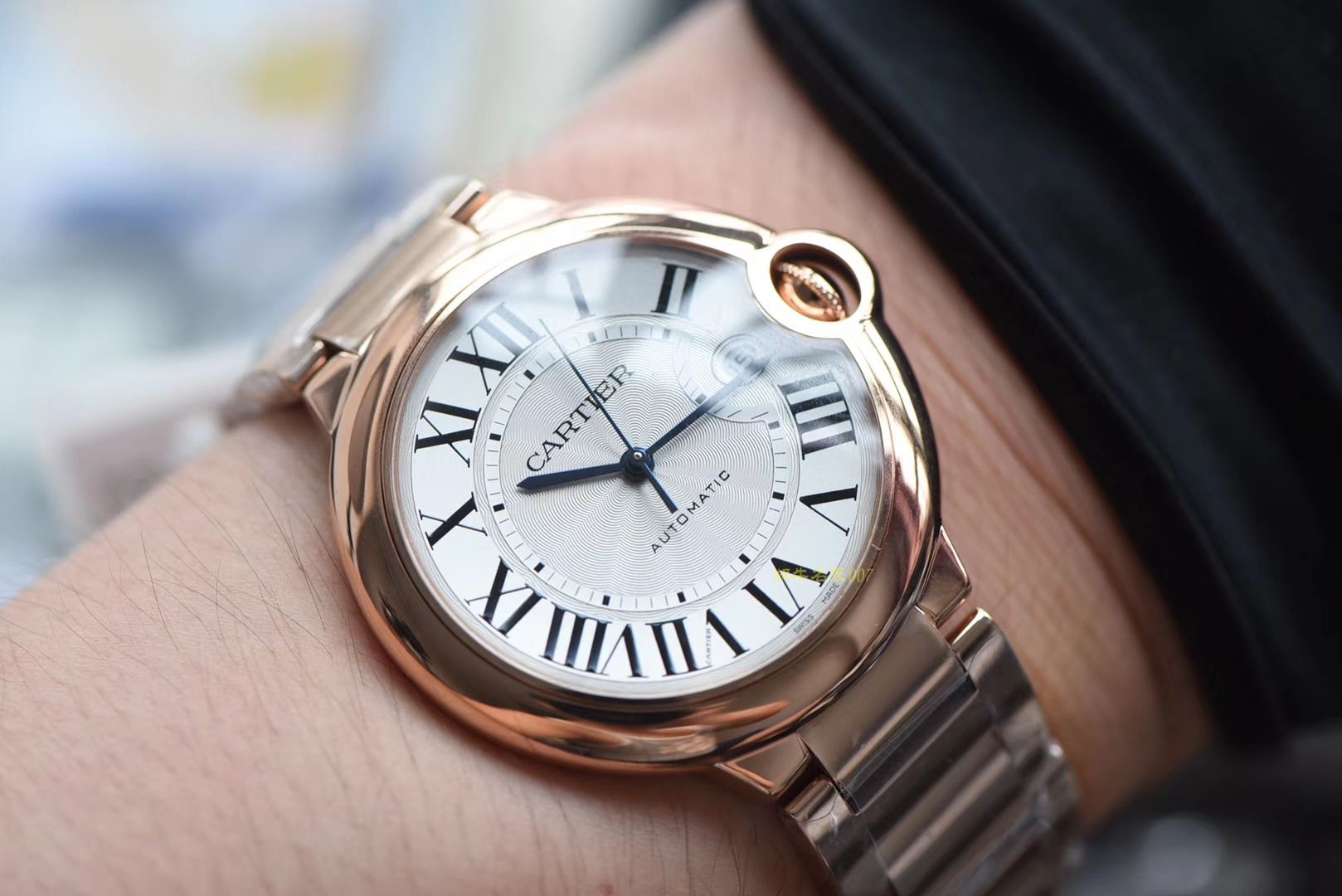  Cartier  Cartier  蓝气球系列W69006Z2 wrist watches 【 Perfect  High quality  Replica Watches 】V6 Factory  top 蓝气球全玫瑰金款 / K210