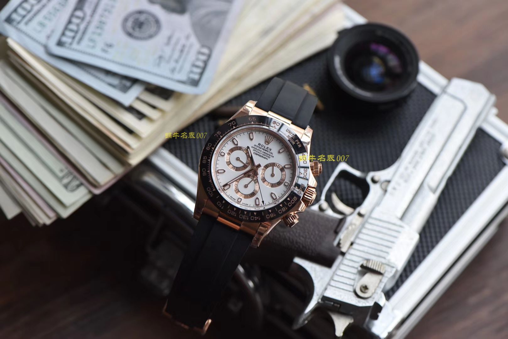【 Video analysis N Factory 超级胶带款4130 Ditongna 】 Perfect  Replica Copy Rolex Rolex  Cosmograph Daytona  Ditongna 系列M116515ln-0019 wrist watches  / R306