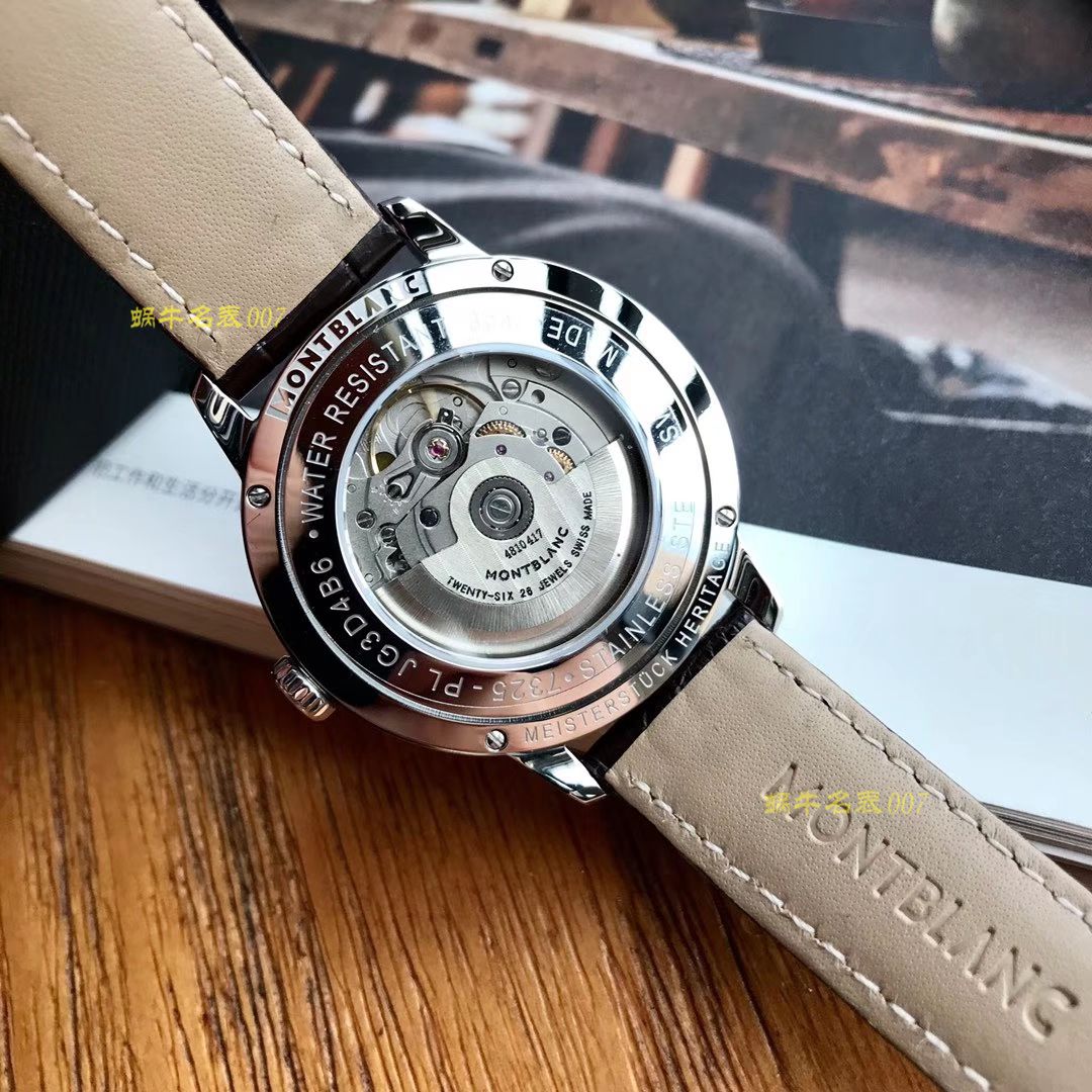【渠道原单】万宝龙HERITAGE SPIRIT传承典藏系列U0111580 wrist watches  / M016
