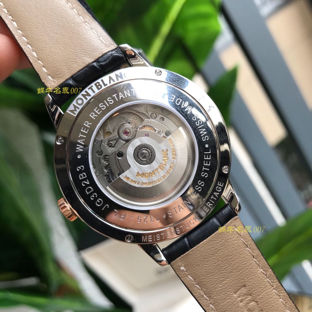 【渠道原单】万宝龙HERITAGE SPIRIT传承典藏系列U0111580 wrist watches  / M016