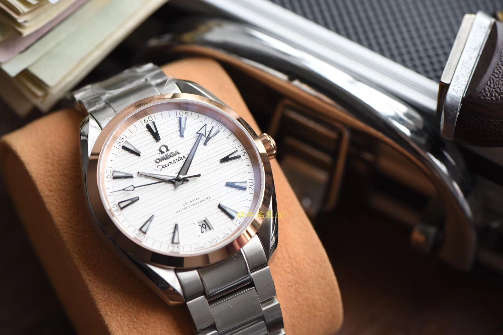 OMEGA Seamaster 系列220.22.41.21.02.001 wrist watches 【XF新品❗ Seamaster 150M柚木纹面 Perfect  High quality  Copy 】 / M366
