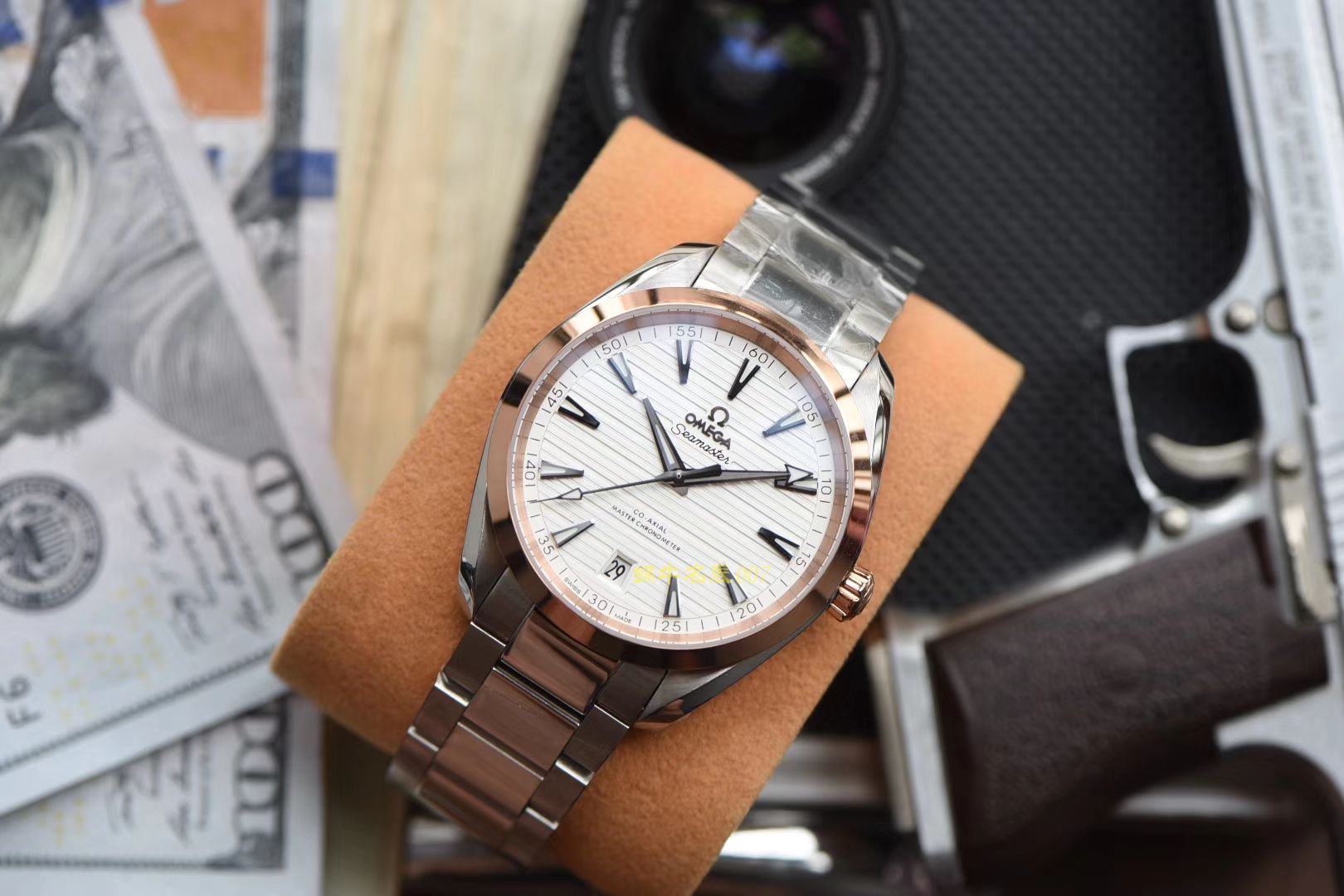 OMEGA Seamaster 系列220.22.41.21.02.001 wrist watches 【XF新品❗ Seamaster 150M柚木纹面 Perfect  High quality  Copy 】 / M366