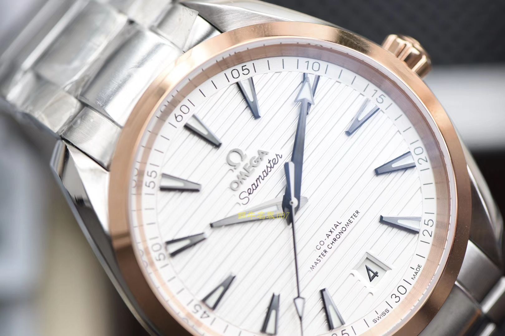 OMEGA Seamaster 系列220.22.41.21.02.001 wrist watches 【XF新品❗ Seamaster 150M柚木纹面 Perfect  High quality  Copy 】 / M366