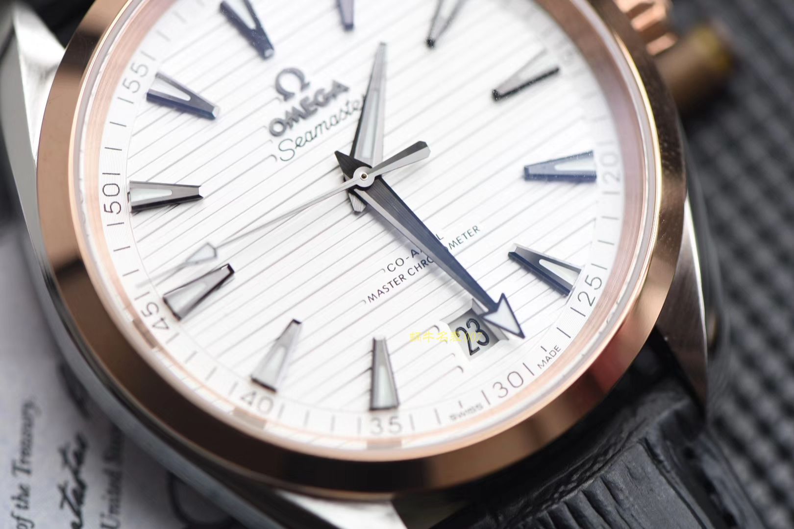 OMEGA Seamaster 系列220.22.41.21.02.001 wrist watches 【XF新品❗ Seamaster 150M柚木纹面 Perfect  High quality  Copy 】 / M366