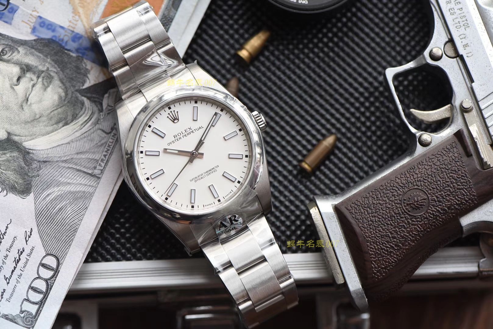  Rolex  oyster perpetual 动系列m114300-0004 wrist watches 【AR正品开模  Replica Copy  Watches 完美细节  oyster perpetual 动904L精钢】 / R311