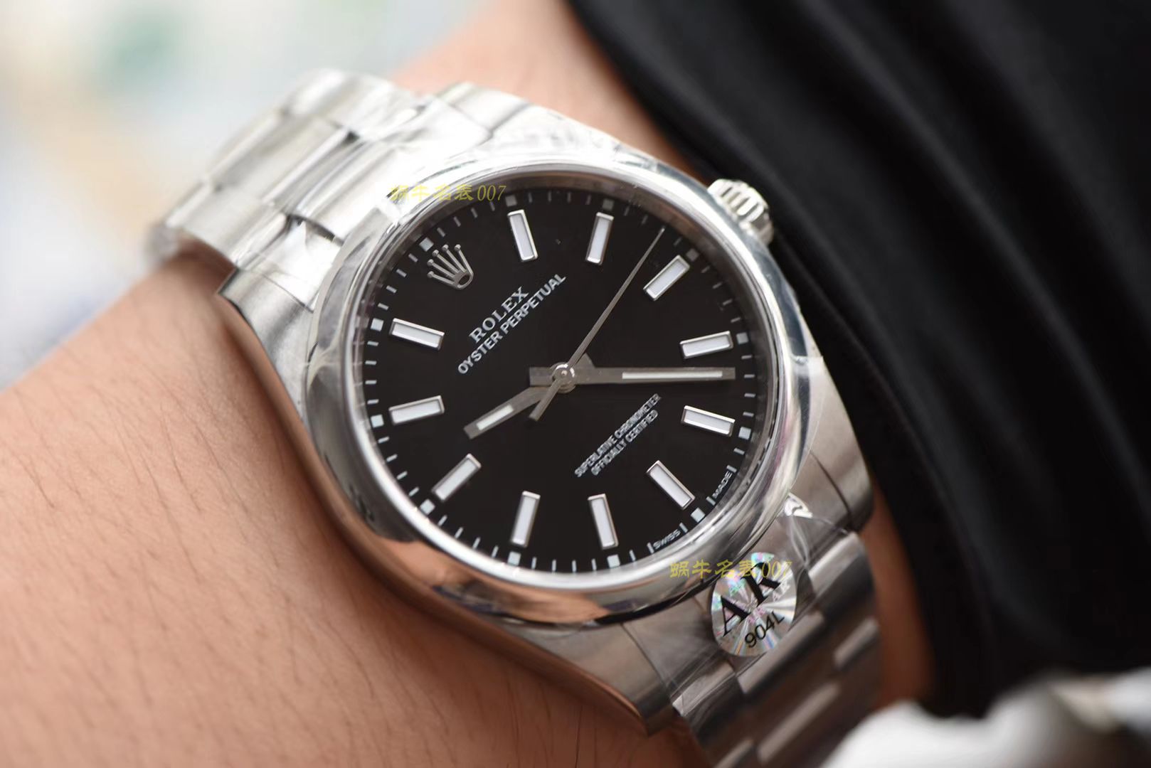  Rolex  oyster perpetual 动系列m114300-0005 wrist watches 【AR最高版本  oyster perpetual 动39毫米904L精钢】 Perfect  Replica Copy  / R307