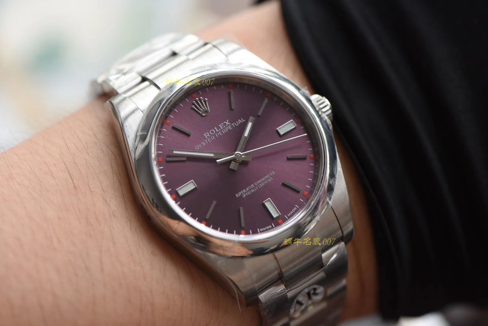  Rolex  oyster perpetual 动系列m114300-0005 wrist watches 【AR最高版本  oyster perpetual 动39毫米904L精钢】 Perfect  Replica Copy  / R307