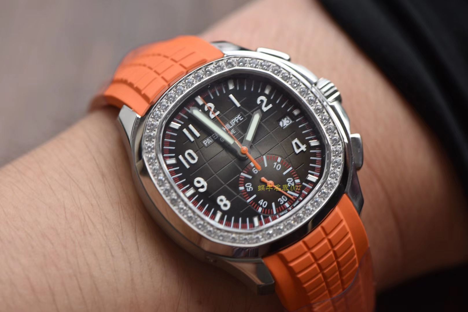  PATEK PHILIPPE AQUANAUT系列5968A-001计时 wrist watches 【YL Perfect  High quality  Knockoff 】 / BD238