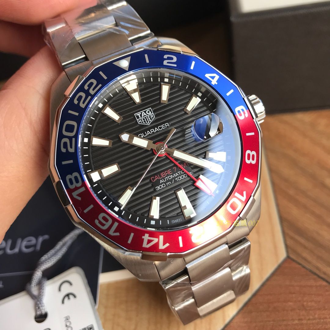 【渠道原单货】 TAG Heuer 竞潜系列WAY201F.BA0927GMT wrist watches  / TG067