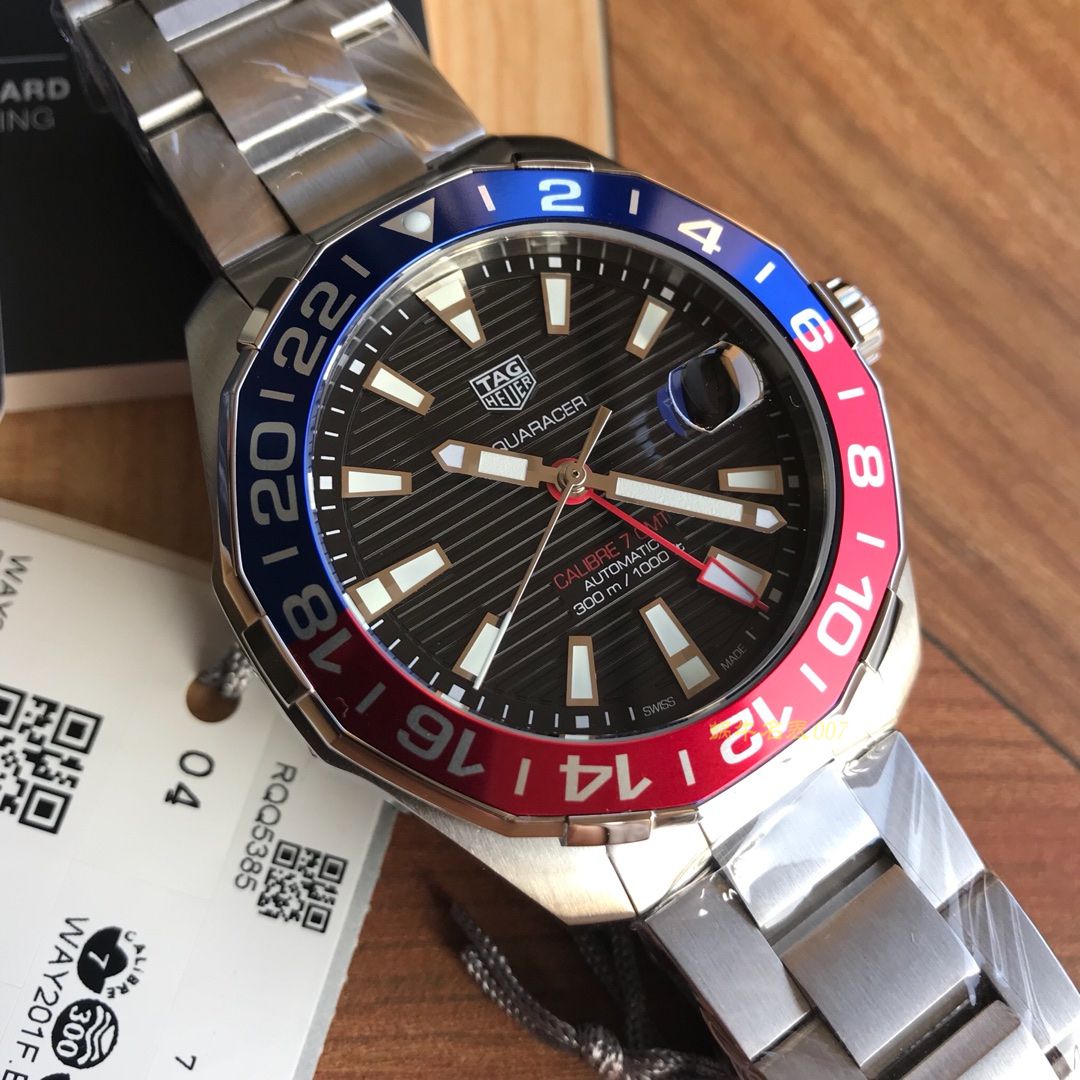 【渠道原单货】 TAG Heuer 竞潜系列WAY201F.BA0927GMT wrist watches  / TG067