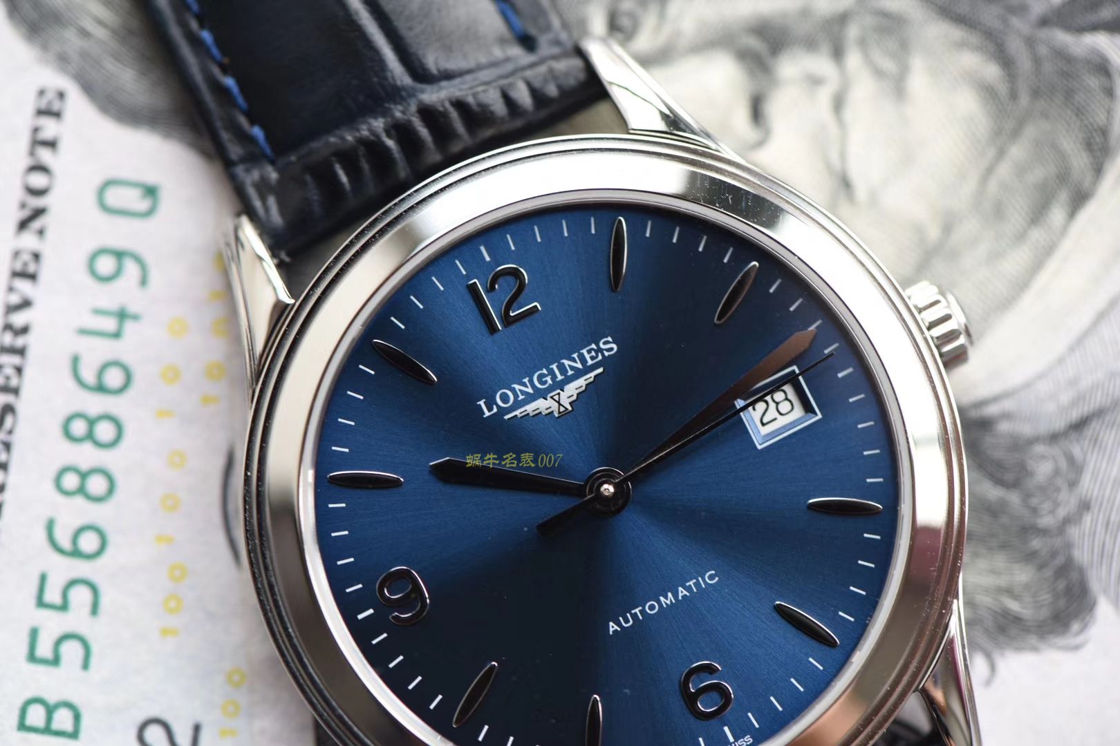 Longines 优雅军旗系列 L4.874.4.12.6，L4.874.4.96.6等男士机械 wrist watches 【 Longines 军旗系列精品❗ 超薄1：1 top  Replica 版本～】 / L109