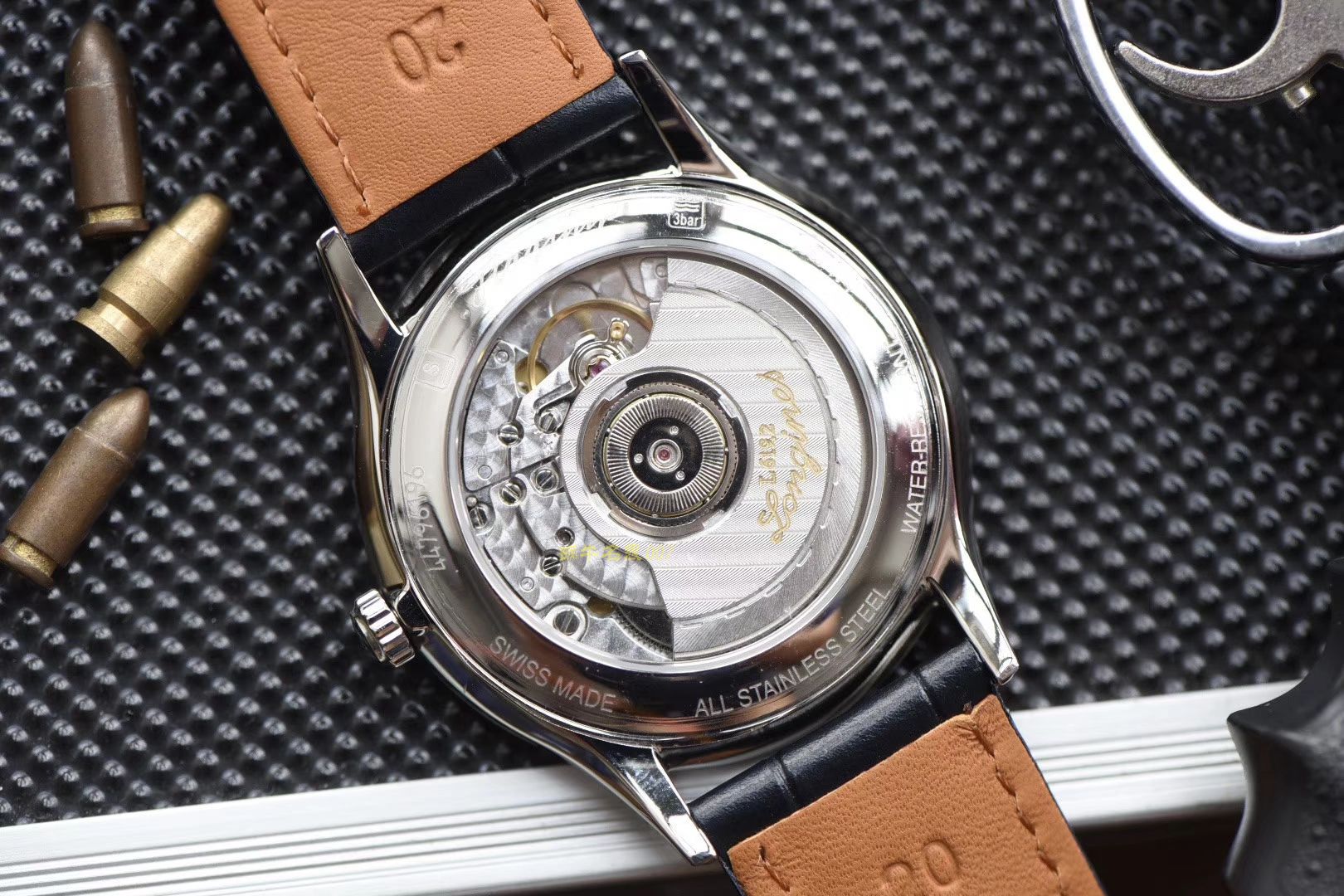  Longines 优雅军旗系列 L4.874.4.12.6，L4.874.4.96.6等男士机械 wrist watches 【 Longines 军旗系列精品❗ 超薄1：1 top  Replica 版本～】 / L109