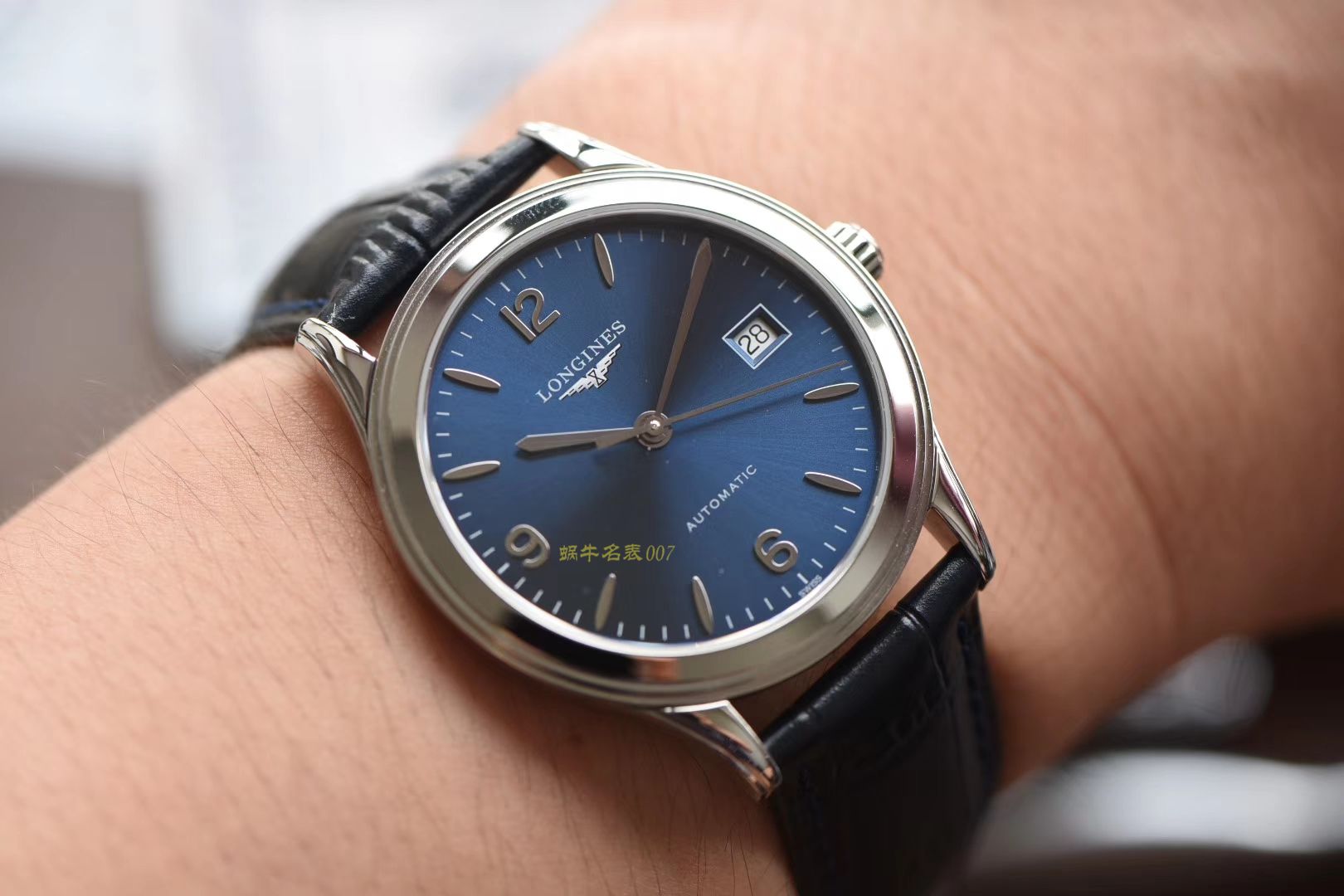  Longines 优雅军旗系列 L4.874.4.12.6，L4.874.4.96.6等男士机械 wrist watches 【 Longines 军旗系列精品❗ 超薄1：1 top  Replica 版本～】 / L109