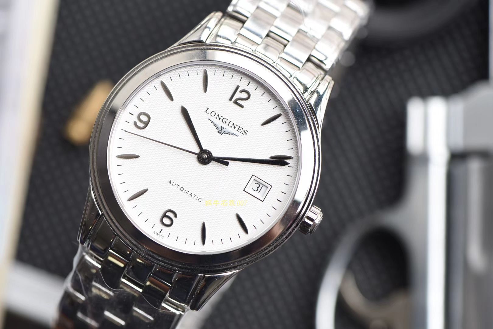  Longines 优雅军旗系列 L4.874.4.12.6，L4.874.4.96.6等男士机械 wrist watches 【 Longines 军旗系列精品❗ 超薄1：1 top  Replica 版本～】 / L109
