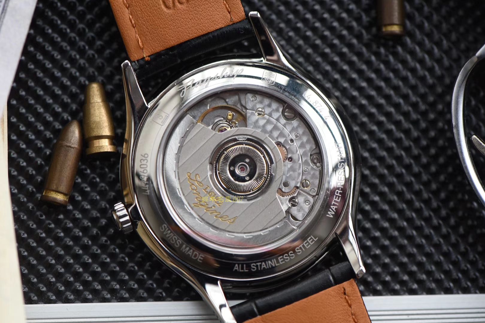  Longines 优雅军旗系列 L4.874.4.12.6，L4.874.4.96.6等男士机械 wrist watches 【 Longines 军旗系列精品❗ 超薄1：1 top  Replica 版本～】 / L109