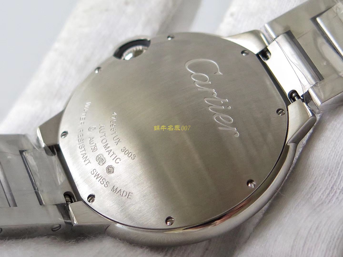 【TW Perfect  Replica 】] Cartier  神豪级满钻版42mm大气球W69006Z2（全玫瑰金版）以及WE9009Z3（全白金版） wrist watches  / K213