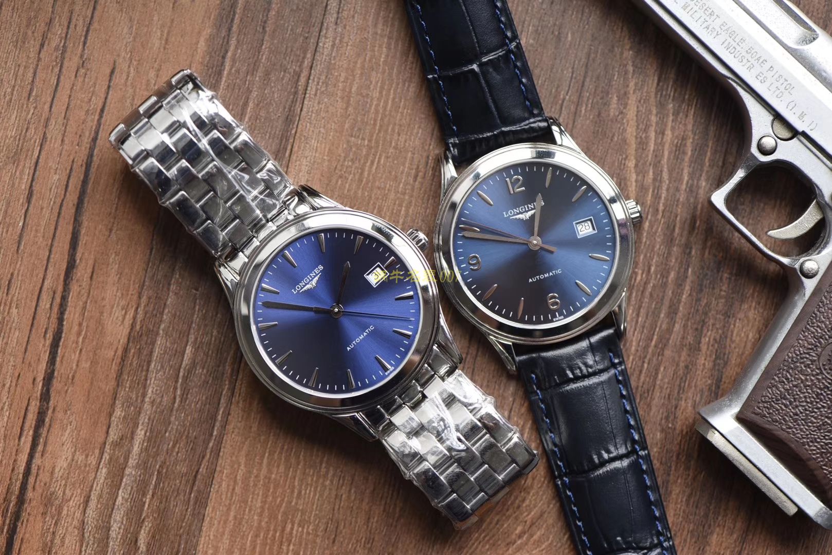  Longines 优雅军旗系列 L4.874.4.12.6，L4.874.4.96.6等男士机械 wrist watches 【 Longines 军旗系列精品❗ 超薄1：1 top  Replica 版本～】 / L109