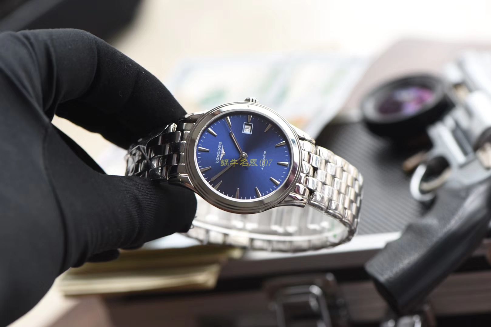  Longines 优雅军旗系列 L4.874.4.12.6，L4.874.4.96.6等男士机械 wrist watches 【 Longines 军旗系列精品❗ 超薄1：1 top  Replica 版本～】 / L109