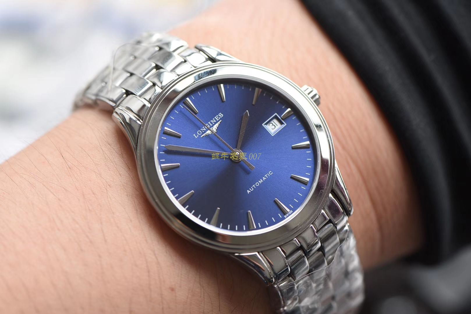 Longines 优雅军旗系列 L4.874.4.12.6，L4.874.4.96.6等男士机械 wrist watches 【 Longines 军旗系列精品❗ 超薄1：1 top  Replica 版本～】 / L109