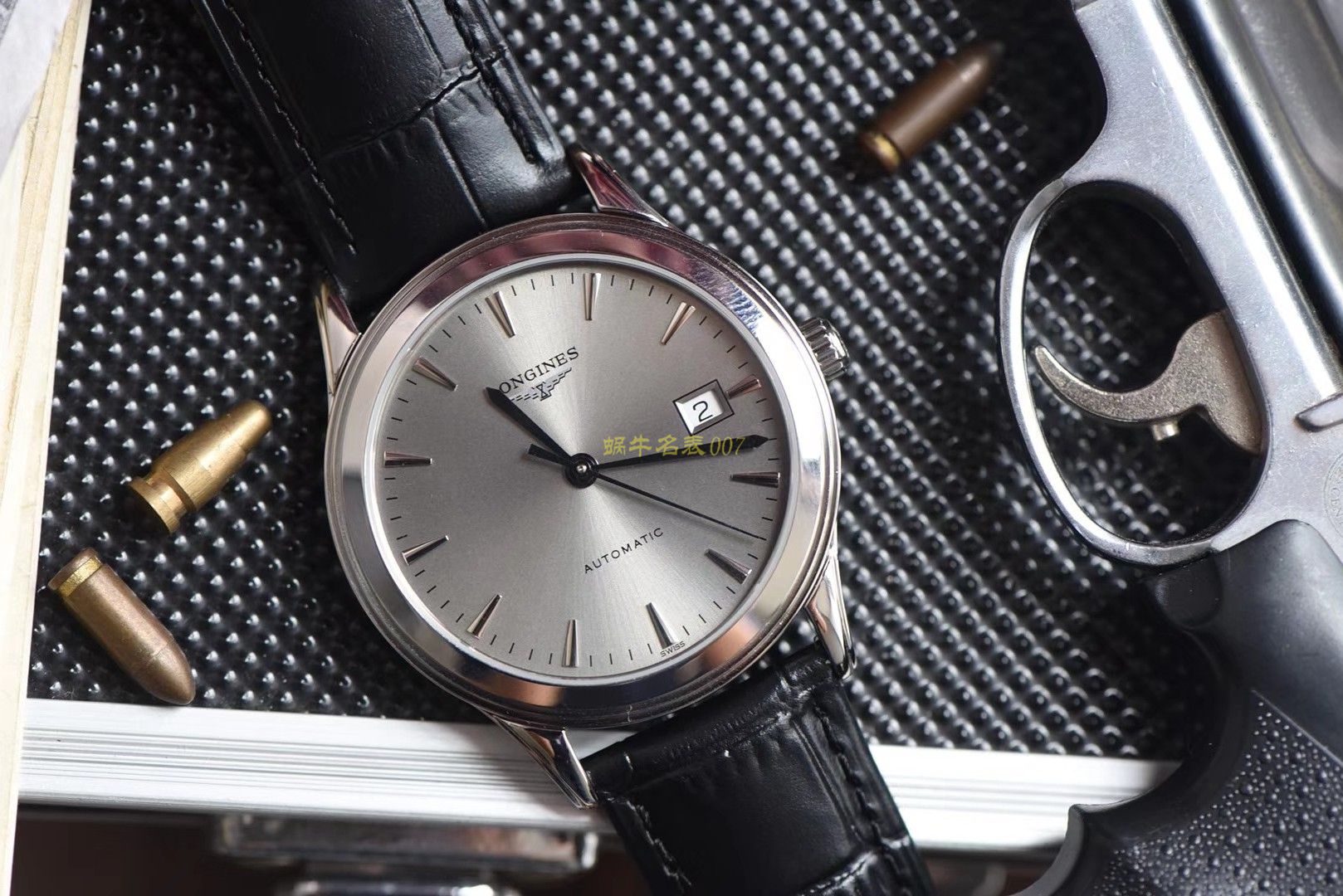  Longines 优雅军旗系列 L4.874.4.12.6，L4.874.4.96.6等男士机械 wrist watches 【 Longines 军旗系列精品❗ 超薄1：1 top  Replica 版本～】 / L109