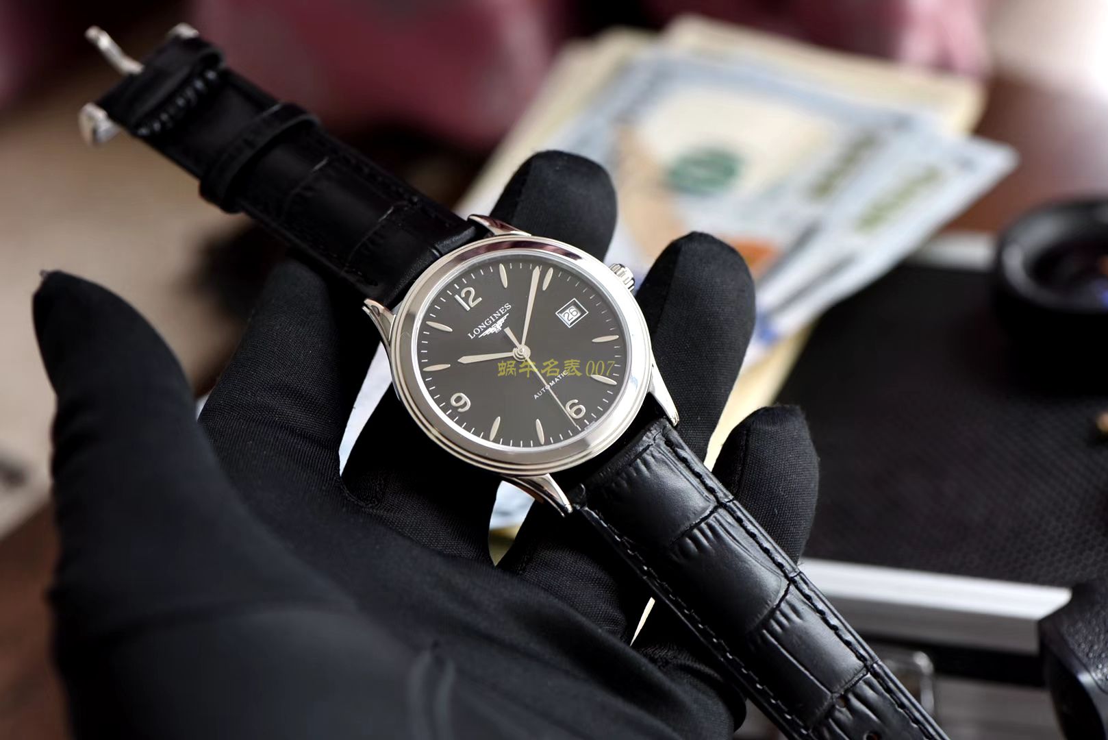  Longines 优雅军旗系列 L4.874.4.12.6，L4.874.4.96.6等男士机械 wrist watches 【 Longines 军旗系列精品❗ 超薄1：1 top  Replica 版本～】 / L109