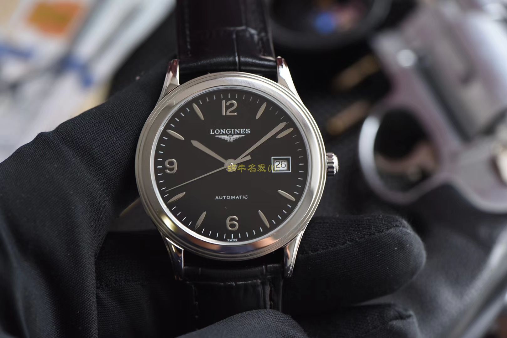  Longines 优雅军旗系列 L4.874.4.12.6，L4.874.4.96.6等男士机械 wrist watches 【 Longines 军旗系列精品❗ 超薄1：1 top  Replica 版本～】 / L109