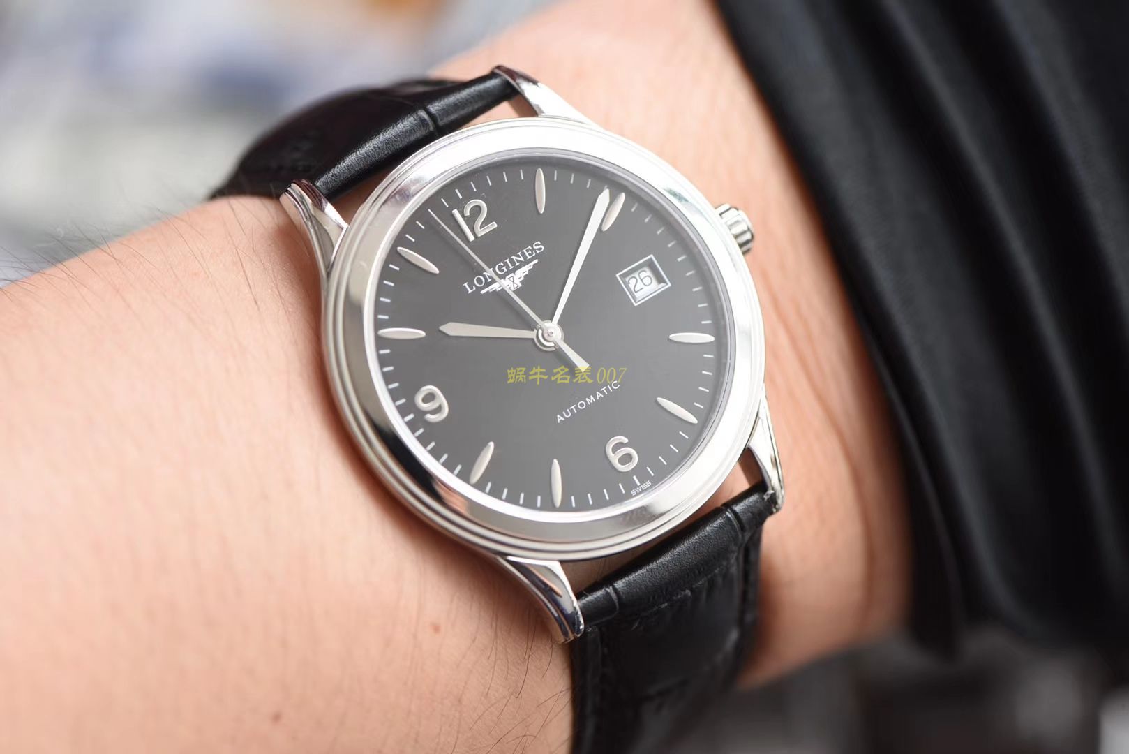  Longines 优雅军旗系列 L4.874.4.12.6，L4.874.4.96.6等男士机械 wrist watches 【 Longines 军旗系列精品❗ 超薄1：1 top  Replica 版本～】 / L109