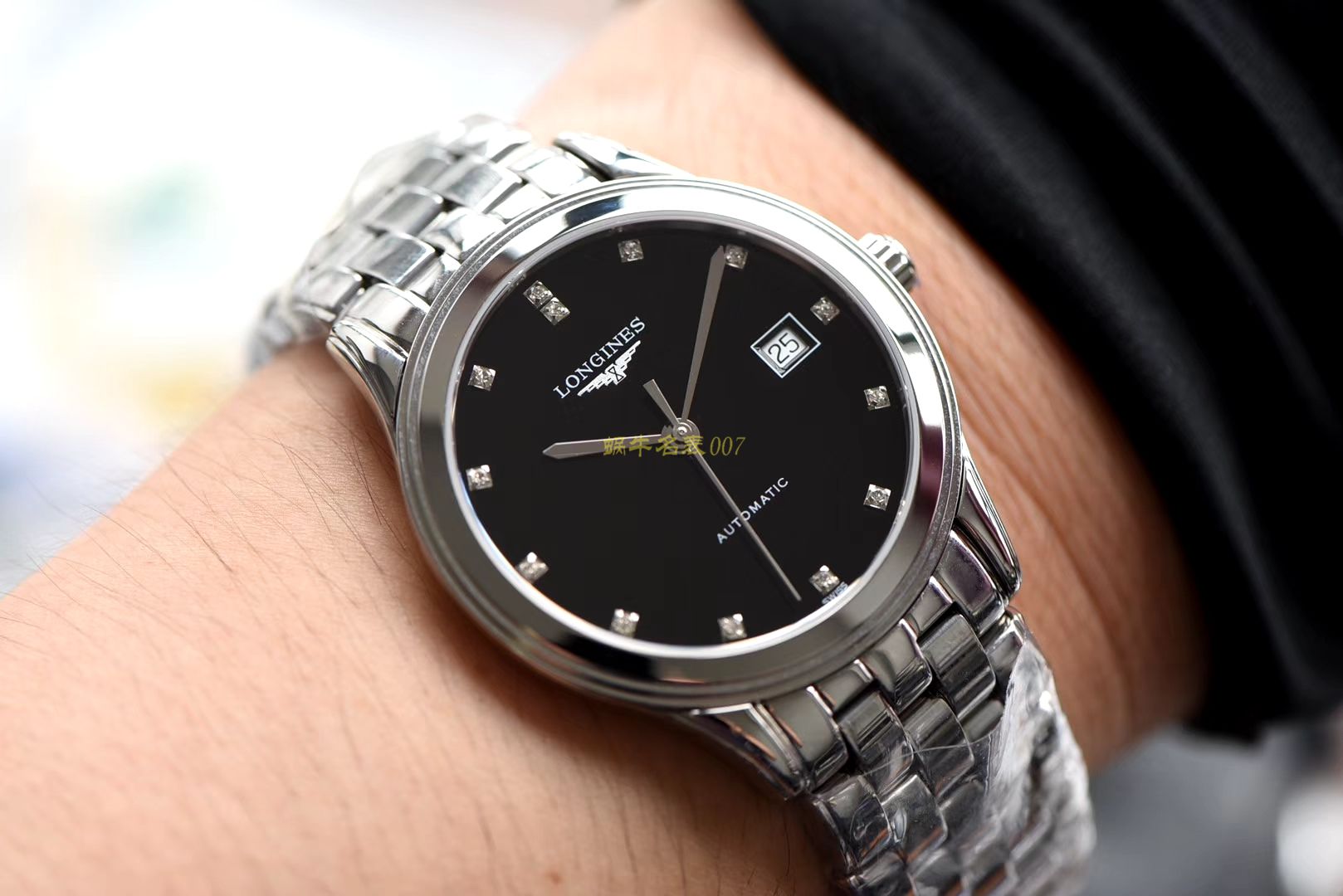  Longines 优雅军旗系列 L4.874.4.12.6，L4.874.4.96.6等男士机械 wrist watches 【 Longines 军旗系列精品❗ 超薄1：1 top  Replica 版本～】 / L109