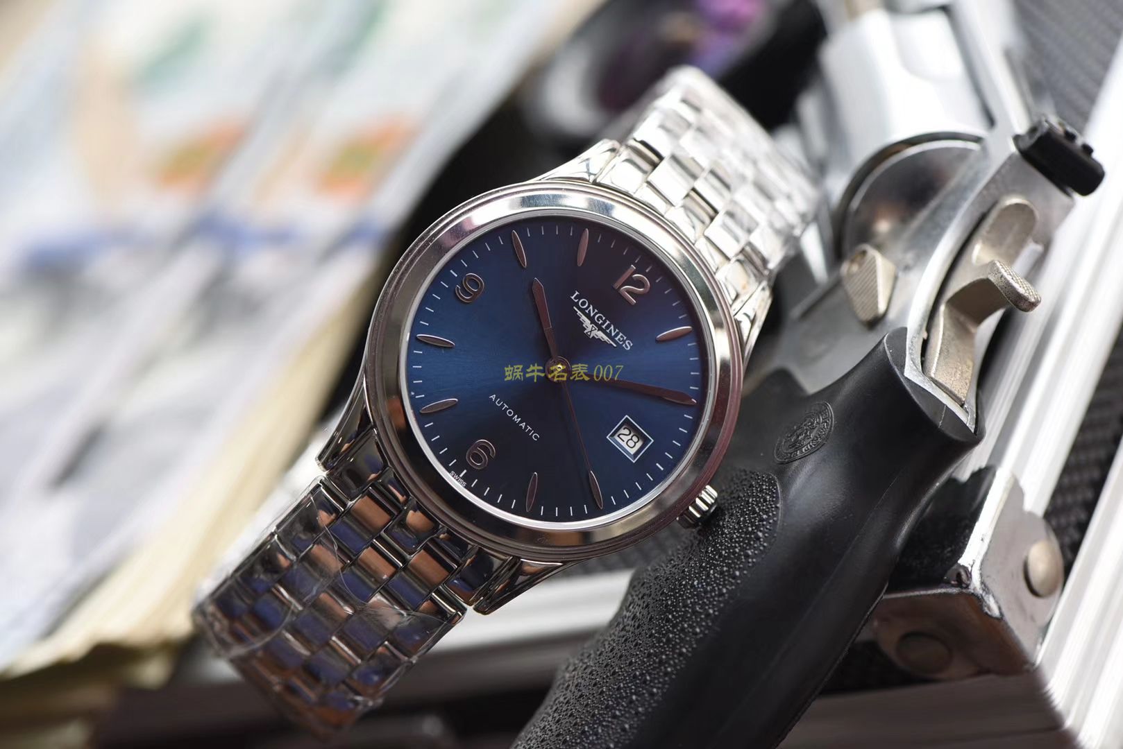  Longines 优雅军旗系列 L4.874.4.12.6，L4.874.4.96.6等男士机械 wrist watches 【 Longines 军旗系列精品❗ 超薄1：1 top  Replica 版本～】 / L109