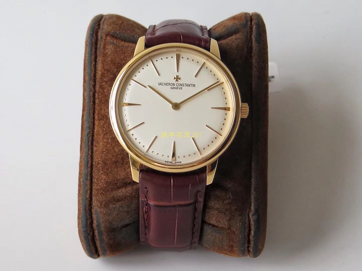 【KZ Perfect  High quality  Replica Watches 】Vacheron Constantin  传承系列81180/000G-9117（白色）,81180/000P-9539（深灰） wrist watches  / JS199