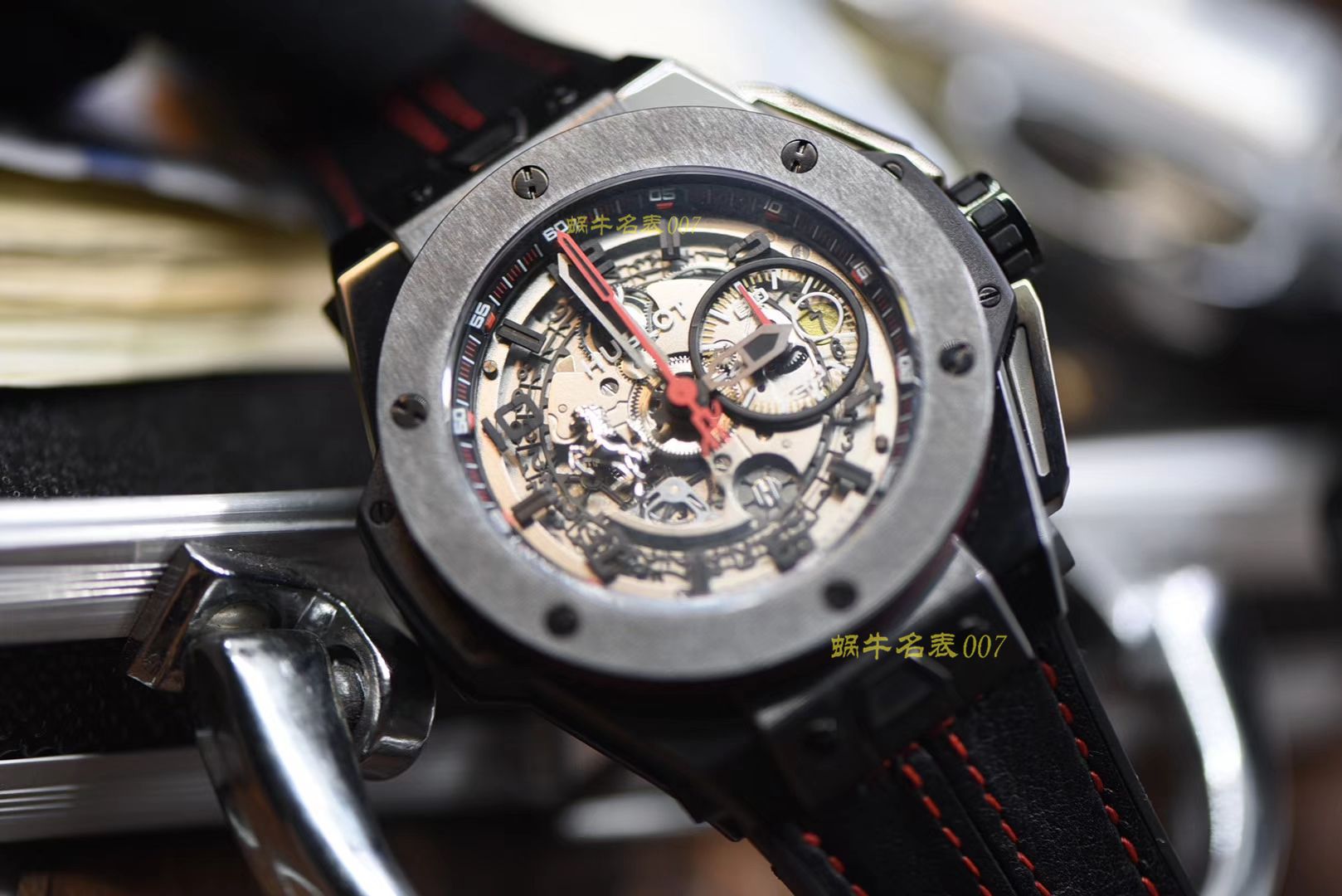  Video analysis  hublot 法拉利BIG BANG系列401.CX.0123.VR wrist watches  Perfect  Replica 【HBBV6最新力作‼️ Hublot Big Bang Ferrari Ceramic F11系列】 / YB062