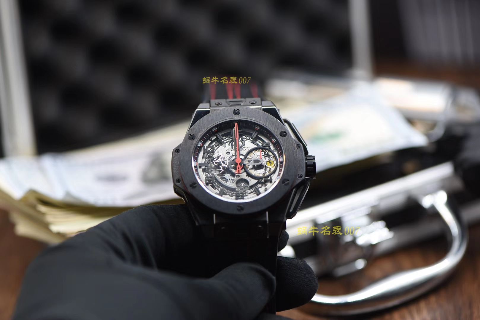  Video analysis  hublot 法拉利BIG BANG系列401.CX.0123.VR wrist watches  Perfect  Replica 【HBBV6最新力作‼️ Hublot Big Bang Ferrari Ceramic F11系列】 / YB062