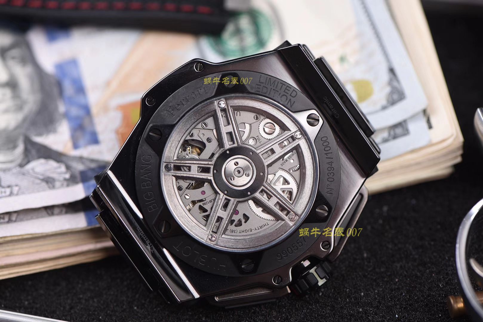  Video analysis  hublot 法拉利BIG BANG系列401.CX.0123.VR wrist watches  Perfect  Replica 【HBBV6最新力作‼️ Hublot Big Bang Ferrari Ceramic F11系列】 / YB062